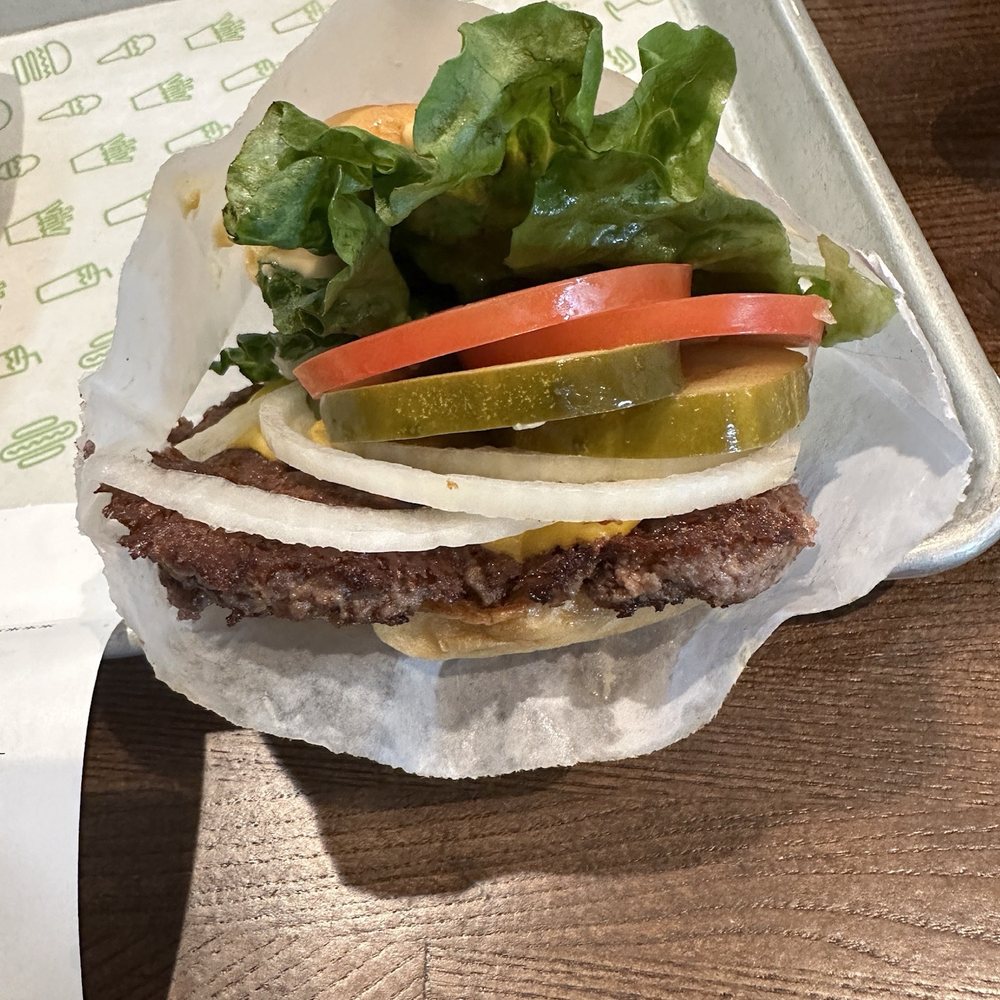 Shake Shack Cherry Creek - Single burger - done right! - Burgers Near Me - Denver, Colorado