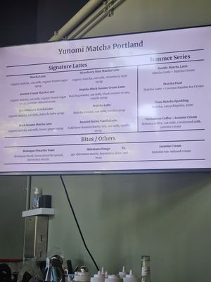 Menu photo 4 Yunomi Matcha Portland, OR Menu photo 4 Yunomi Matcha Portland, OR