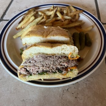 Upscale Rio - Bistro burger - it was superb - Burgers Near Me - Rio Rancho, New Mexico