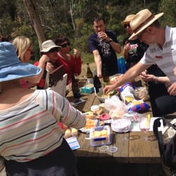 Head In The Clouds Wine Hikes - Shared picnic lunch brought by the group!