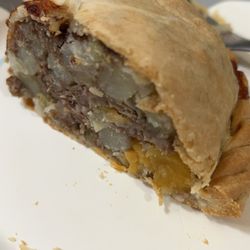 Col K's Pasty Shop - Cut in half
