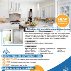 Blue Diamond Kitchen & Bath - Remodeling Your Kitchen? Visit Blue Diamond Kitchen & Bath today! Special Offer.