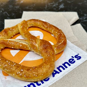 Auntie Anne's - Classic pretzel with salt - Pretzels Near Me - Freehold, New Jersey Auntie Anne's - Classic pretzel with salt - Pretzels Near Me - Freehold, New Jersey