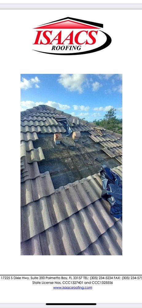 Slide of Isaacs Roofing