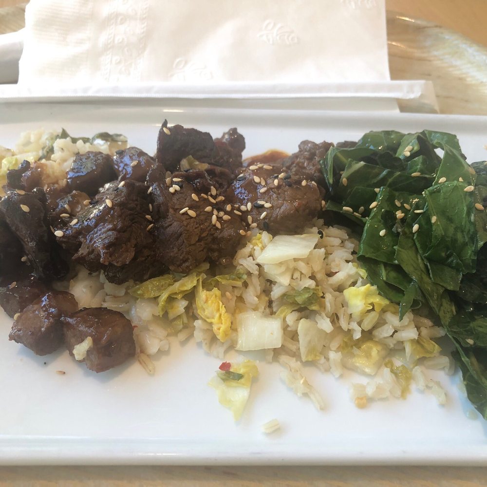 Café Allegro - Beef Bulgogi, rice with kimchi, and braised greens - New American Near Me - Phoenix, Arizona