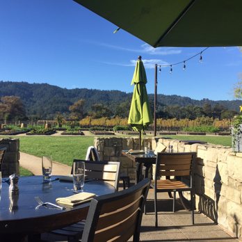 Brix - View from our table - New American Near Me - Napa, California Brix - View from our table - New American Near Me - Napa, California