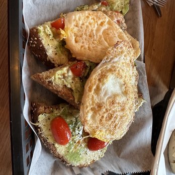 Milkcrate Cafe - Avocado toast (added an egg) - Coffee & Tea Near Me - Philadelphia, Pennsylvania Milkcrate Cafe - Avocado toast (added an egg) - Coffee & Tea Near Me - Philadelphia, Pennsylvania