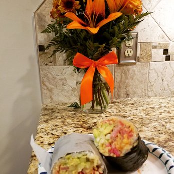 Sushioki - RD YOO, Tuna burrito. Large enough for 2. - Sushi Bars Near Me - Durham, North Carolina Sushioki - RD YOO, Tuna burrito. Large enough for 2. - Sushi Bars Near Me - Durham, North Carolina