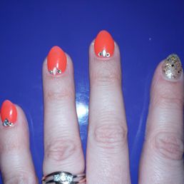 Nice shape and gem work Nice shape and gem work