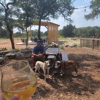 Roughhouse Brewing - Large shaded seating area - Brewpubs Near Me - San Marcos, Texas