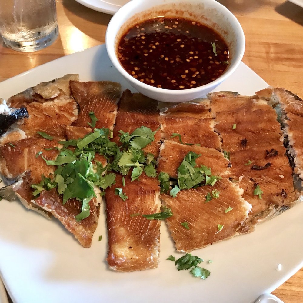 Mint Thai Kitchen - $16: Whole Crispy Trout in Three-Flavor Sauce (no special flavor, dry hard fish) - Thai Near Me - Houston, Texas Mint Thai Kitchen - $16: Whole Crispy Trout in Three-Flavor Sauce (no special flavor, dry hard fish) - Thai Near Me - Houston, Texas