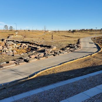 Hogan Park - View East/Totem Triad (Lisa Solberg) - Parks Near Me - Aurora, Colorado