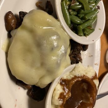 Texas Roadhouse - Road Kill* with Mashed Potatoes and Green Beans - Steakhouses Near Me - Menifee, California Texas Roadhouse - Road Kill* with Mashed Potatoes and Green Beans - Steakhouses Near Me - Menifee, California