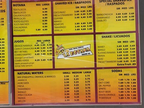 Menu photo 1 La Botana Saint George, UT