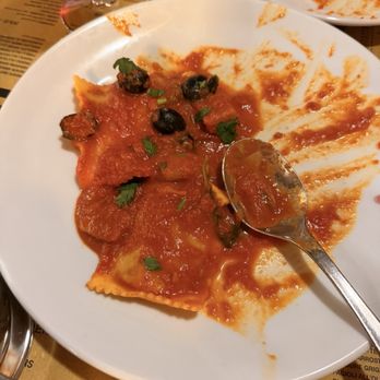 La Grotta di Leo - Ravioli with olives and red sauce - Pizza Near Me - Florence, FI La Grotta di Leo - Ravioli with olives and red sauce - Pizza Near Me - Florence, FI