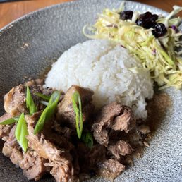 Pork Adobo Rice Meal Pork Adobo Rice Meal