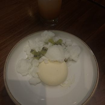 Uchiko Houston - Cheesecake sake sorbet - Sushi Bars Near Me - Houston, Texas Uchiko Houston - Cheesecake sake sorbet - Sushi Bars Near Me - Houston, Texas