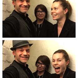 Bi Nuu - One can always count on the best lit shot existing light will allow when @masklab is around. #standinthecorner