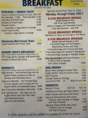 Menu photo 6 Mom & Pop's Diner Carson City, NV