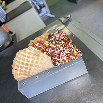 Big Scoops Creamery - New taco waffles ! - Ice Cream & Frozen Yogurt Near Me - Roy, Utah