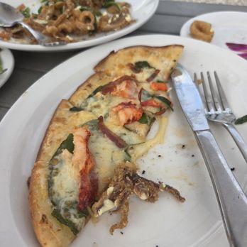 Matunuck Oyster Bar - Horrible lobster pizza - Seafood Near Me - South Kingstown, Rhode Island
