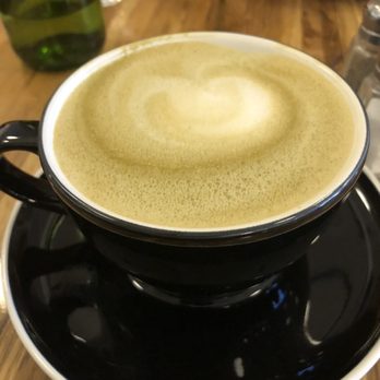 The Baker’s Table - Matcha latte with oat milk and a shot of espresso - New American Near Me - Newport, Kentucky The Baker’s Table - Matcha latte with oat milk and a shot of espresso - New American Near Me - Newport, Kentucky