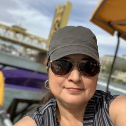 Sac Brew Boat - As the brew boat leaves, this is the beautiful background.