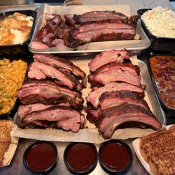 The Corner 10th's BBQ - All ribs plater