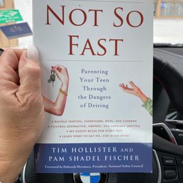 Driving Book as Gift from Cantors driving school!