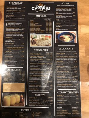 Menu photo 4 Los Chorros Inglewood, CA
