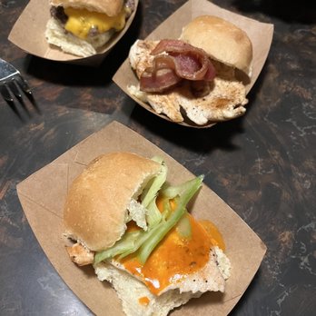 Green Dot Stables - Buffalo Chicken Sliders - Bars Near Me - Detroit, Michigan Green Dot Stables - Buffalo Chicken Sliders - Bars Near Me - Detroit, Michigan