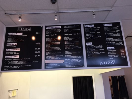 Menu photo 7 SUBO Filipino Kitchen Chicago, IL Menu photo 7 SUBO Filipino Kitchen Chicago, IL