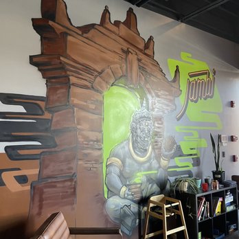 Yellow King Brews - Fun wall art! - Coffee & Tea Near Me - Wallingford, Connecticut Yellow King Brews - Fun wall art! - Coffee & Tea Near Me - Wallingford, Connecticut