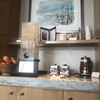 Spa at Four Seasons Hotel - Water, snacks and tea in the relaxation room - Day Spas Near Me - Baltimore, Maryland