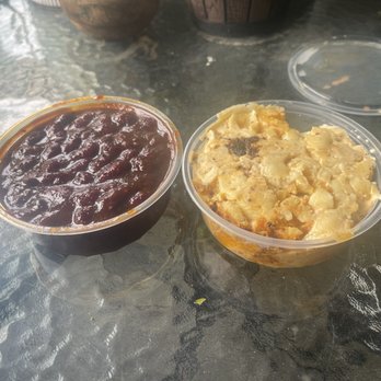 Horn Barbecue - Small sides of pit beans and mac&cheese - Desserts Near Me - Lafayette, California Horn Barbecue - Small sides of pit beans and mac&cheese - Desserts Near Me - Lafayette, California