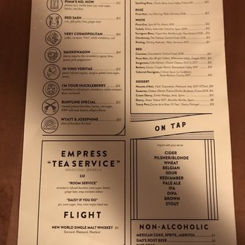 Empress Tavern - Menu - American Near Me - Sacramento, California Empress Tavern - Menu - American Near Me - Sacramento, California