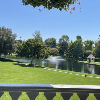 The Veranda Restaurant - View from our table at The Veranda. - Desserts Near Me - Fallbrook, California