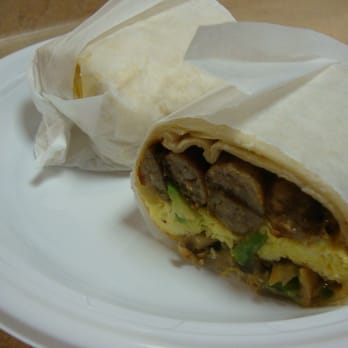 Burger One - customized breakfast burrito - Burgers Near Me - New York, New York