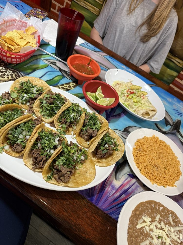 Food from Tampico’s Mexican Grill