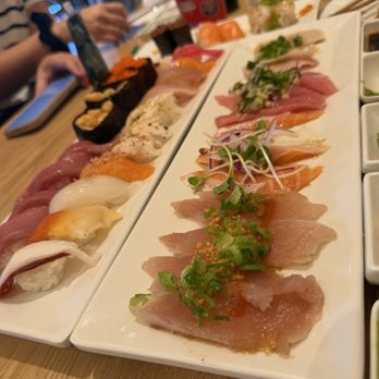 X-Fish - Tuna Carpaccio Salmon Carpaccio Albacore Carpaccio Yellowtail Carpaccio Butter Peppered Ebi, Shrimp - Sushi Bars Near Me - Brea, California X-Fish - Tuna Carpaccio Salmon Carpaccio Albacore Carpaccio Yellowtail Carpaccio Butter Peppered Ebi, Shrimp - Sushi Bars Near Me - Brea, California