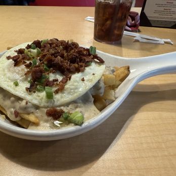 Two Chicks South - Breakfast poutine - Breakfast & Brunch Near Me - Reno, Nevada Two Chicks South - Breakfast poutine - Breakfast & Brunch Near Me - Reno, Nevada