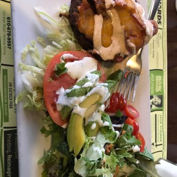Shirleys Cafe & Tequila Bar - Burger (without bun) and salad. Wish I got a pic of margarita. - Bars Near Me - Laureldale, Pennsylvania Shirleys Cafe & Tequila Bar - Burger (without bun) and salad. Wish I got a pic of margarita. - Bars Near Me - Laureldale, Pennsylvania