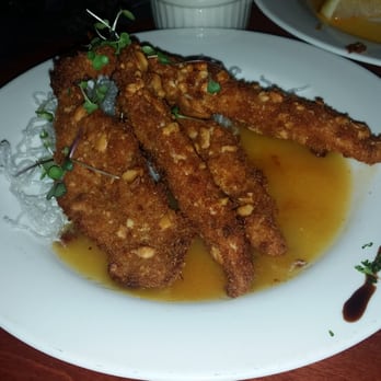 Apollo Grill - Cashew chicken skewers... Yummy!! - American Near Me - Bethlehem, Pennsylvania