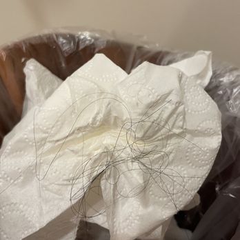 East Island Reserve Hotel - All the hair gathered from the bathroom wall and floor - Hotels Near Me - Middletown, Rhode Island