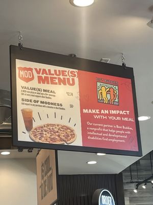 Menu photo 5 MOD Pizza Lenexa, KS
