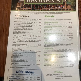 Brogen's South - Menu - American Near Me - Saint Simons Island, Georgia Brogen's South - Menu - American Near Me - Saint Simons Island, Georgia