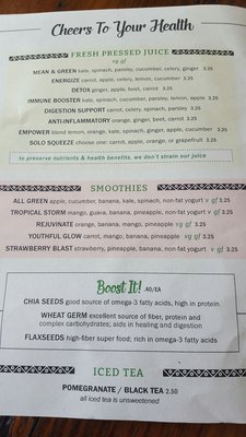 Menu photo 4 Boaz Cafe Cleveland, OH