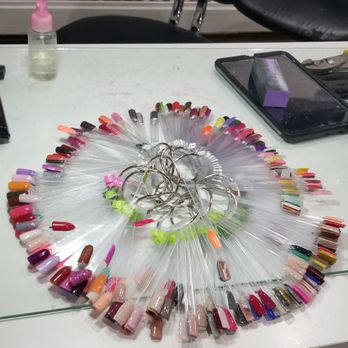 BANG N JEN - Dipping Powder Matching Ring. They have regular and gel polish pre-matched by their own numbering system. - Nail Salons Near Me - Elkridge, Maryland BANG N JEN - Dipping Powder Matching Ring. They have regular and gel polish pre-matched by their own numbering system. - Nail Salons Near Me - Elkridge, Maryland