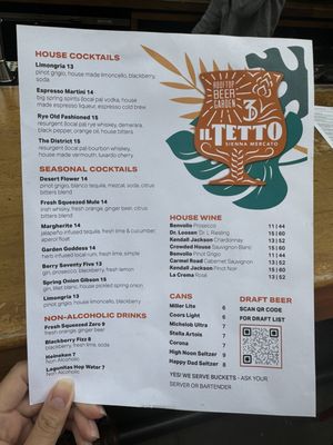 Menu photo 2 Il Tetto: A Rooftop Beer Garden Pittsburgh, PA Menu photo 2 Il Tetto: A Rooftop Beer Garden Pittsburgh, PA