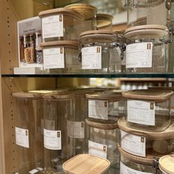 Williams-Sonoma - I've been looking for new canisters for my kitchen. I loooooove these!